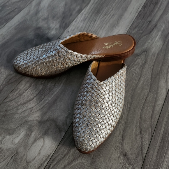 Seychelles Places to go Pewter Leather Mule size 9 - Picture 8 of 13